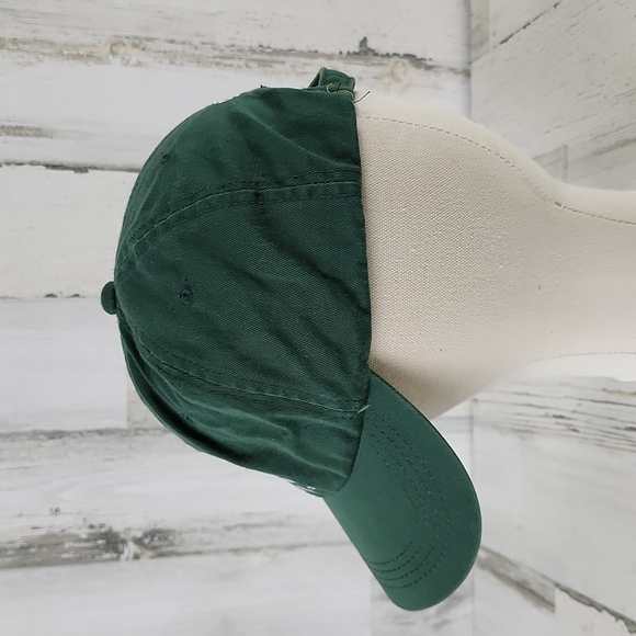 Michigan State Spartans green embroidered baseball hat cap adjustable - Picture 3 of 10